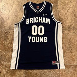 Brigham Young University Basketball Jersey #00, Men's Extra Large
